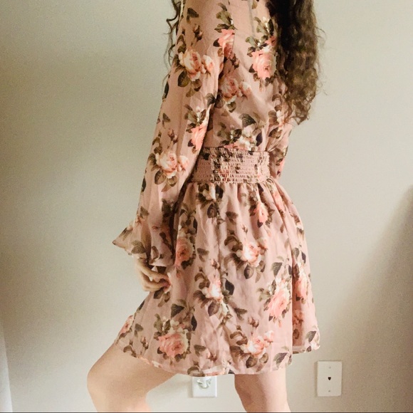 XHILIRATION FLORAL BOHO DRESS - Picture 2 of 7
